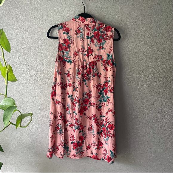 Jack by B.B. Dakota Pink Floral Button Down Dress - Picture 5 of 5